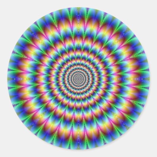 サイケデリア ラウンドシール (正面)