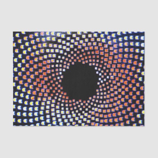 サイケデリカンティッシュペーパー 薄葉紙 (正面)