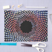 サイケデリカンティッシュペーパー 薄葉紙 (クラフト)