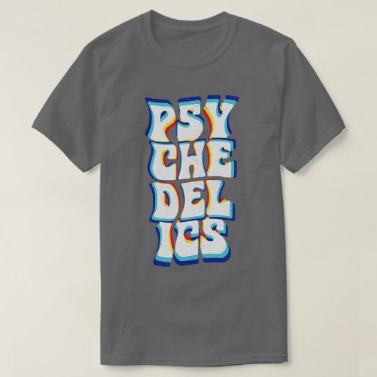 サイケデリカー3D旅行 Tシャツ (デザイン正面)
