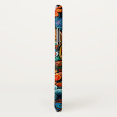 サイケデリカ抽象芸術アフリカ系アメリカ人 Case-Mate iPhoneケース (裏面/右)