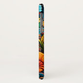 サイケデリカ抽象芸術アフリカ系アメリカ人 Case-Mate iPhoneケース (裏面/左)