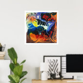 サイケデリカ# 1 ポスター (ホームオフィス)