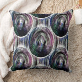 サイケデリックおもしろい..... クッション (ブランケット)