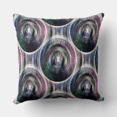 サイケデリックおもしろい..... クッション (裏面)