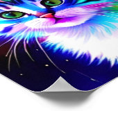 サイケデリックお洒落待ち ポスター (角)