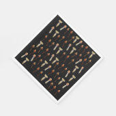 サイケデリックきのこ スタンダードランチョンナプキン (角)