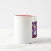 サイケデリックきのこ ツートーンマグカップ (中央)