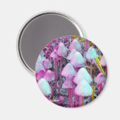 サイケデリックきのこ マグネット (正面/裏面)