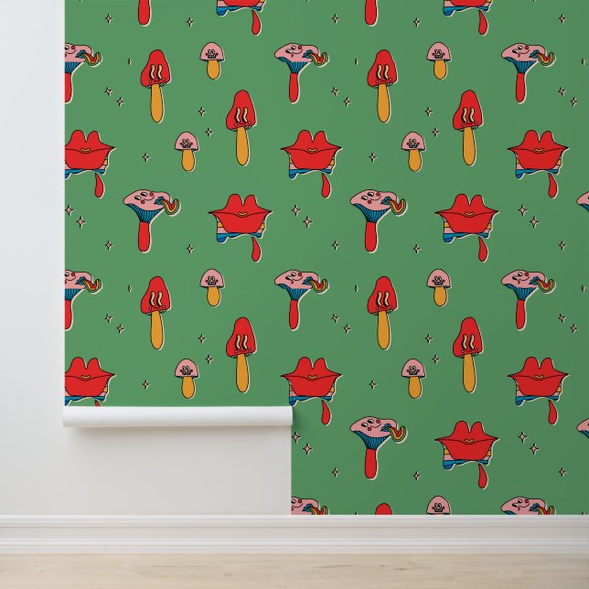 サイケデリックきのこ 壁紙 (アプリケーション)