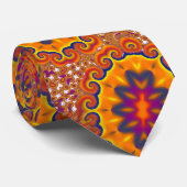 サイケデリックで目まぐるしいタイ ネクタイ (ロール)