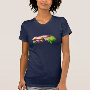 サイケデリックなきのこ Tシャツ