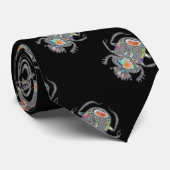 サイケデリックなエジプトのオオタマオシコガネのカブトムシ ネクタイ (ロール)