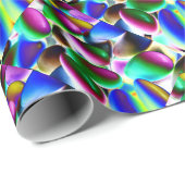 サイケデリックなキャンデー ラッピングペーパー (ロールコーナー)