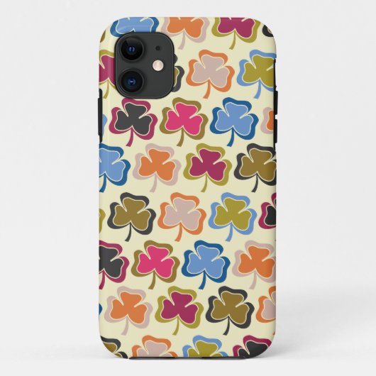 サイケデリックなシャムロックのiPhone 5sケース Case-Mate iPhoneケース (裏面)