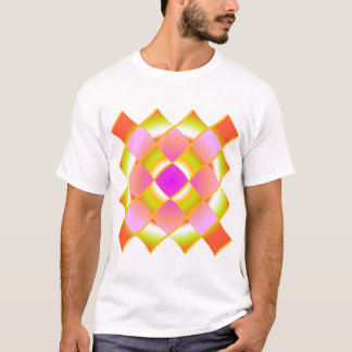 サイケデリックなパターン Tシャツ