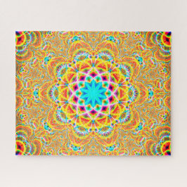 サイケデリックなフラクタル ジグソーパズル