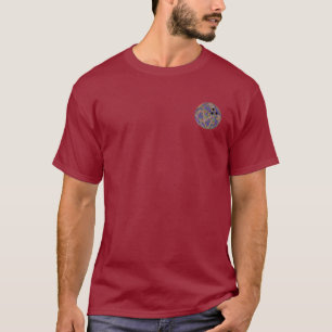 サイケデリックなボーリング・ボールのワイシャツ Tシャツ