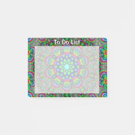 サイケデリックな世界 ポストイット (正面)