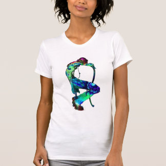 サイケデリックな付き添いの#three tシャツ