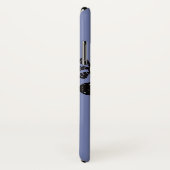 サイケデリックな催眠性の芸術の気色悪い二重ピンクの目 Case-Mate iPhoneケース (裏面/右)