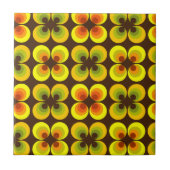 サイケデリックな円 タイル (正面)