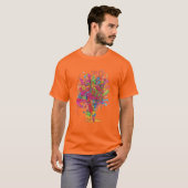 サイケデリックな噴水 Tシャツ (正面フル)