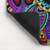 サイケデリックな宝物地図 マウスパッド (コーナー)