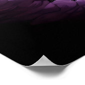 サイケデリックな幻想的な風景 ポスター (角)