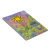 サイケデリックな日没 ノートブック (右側)