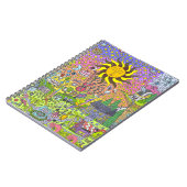 サイケデリックな日没 ノートブック (左側)