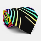 サイケデリックな星理論のサテン力のタイ ネクタイ (ロール)