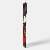 サイケデリックな暖色 Case-Mate iPhoneケース (裏面 / 右)
