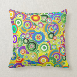 サイケデリックな枕 クッション