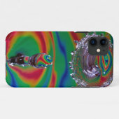 サイケデリックな水低下のiPhone 5カバー Case-Mate iPhoneケース (裏面(横))