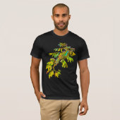 サイケデリックな海のドラゴンのタツノオトシゴのTシャツ Tシャツ (正面フル)