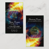サイケデリックな破烈のフラクタルの名刺 名刺 (正面/裏面)