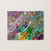 サイケデリックな芸術 ジグソーパズル (横)