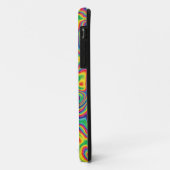サイケデリックな虹の油パターン Case-Mate iPhoneケース (裏面/左)