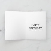 サイケデリックな誕生日カード カード (内部)
