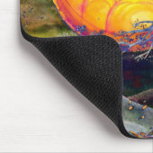 サイケデリックな都市 マウスパッド (コーナー)