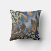 サイケデリックな革靴の枕 クッション (裏面)