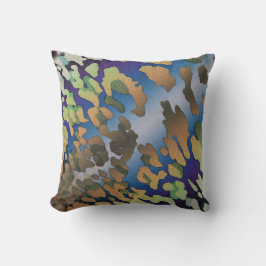 サイケデリックな革靴の枕 クッション