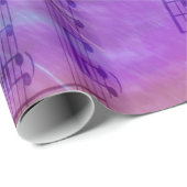 サイケデリックな音符 ラッピングペーパー (ロールコーナー)