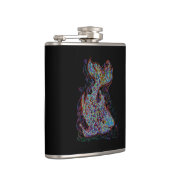 サイケデリックな魚 フラスク (右)