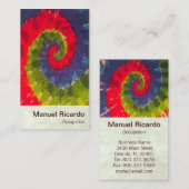 サイケデリックな~のユニセックスな名刺 名刺 (正面/裏面)