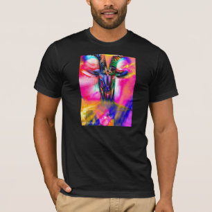 サイケデリックなBaphomet Tシャツ