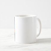 サイケデリックエイリアンの肖像 コーヒーマグカップ (正面右)