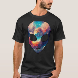 サイケデリックエイリアン頭星雲銀河系外空間U Tシャツ