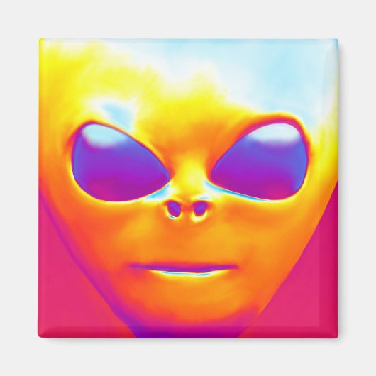 サイケデリックエイリアン マグネット (正面)